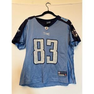 Vintage Tennessee Titans Marc Mariani Reebok Football Jersey WOMENS Sz L